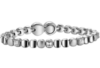 Bracciale Breil Donna Rolling Diamonds in Acciaio Zirconia TJ1453 - TJ1452